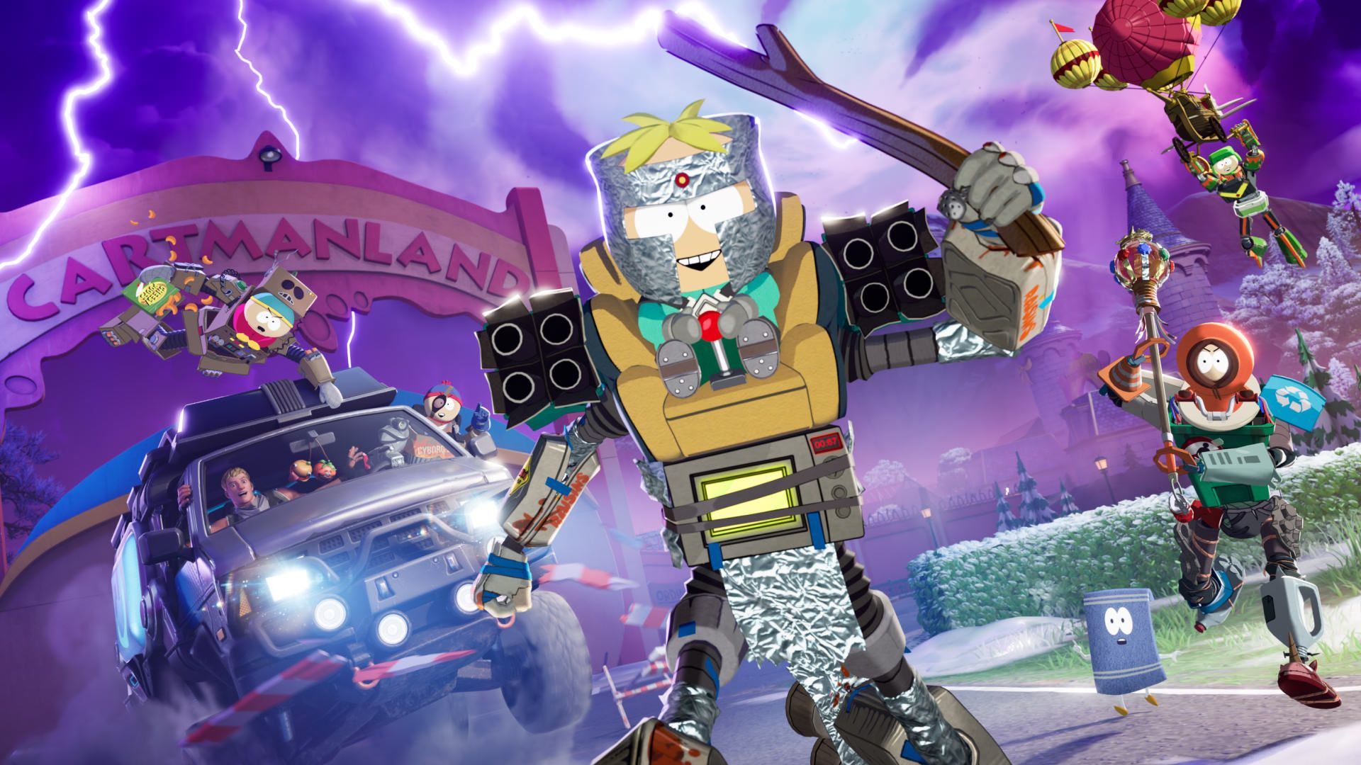 Герои South Park в событии Born in Chaos для Fortnite
