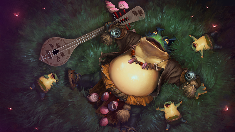 Официальная иллюстрация технического обновления Dota 2