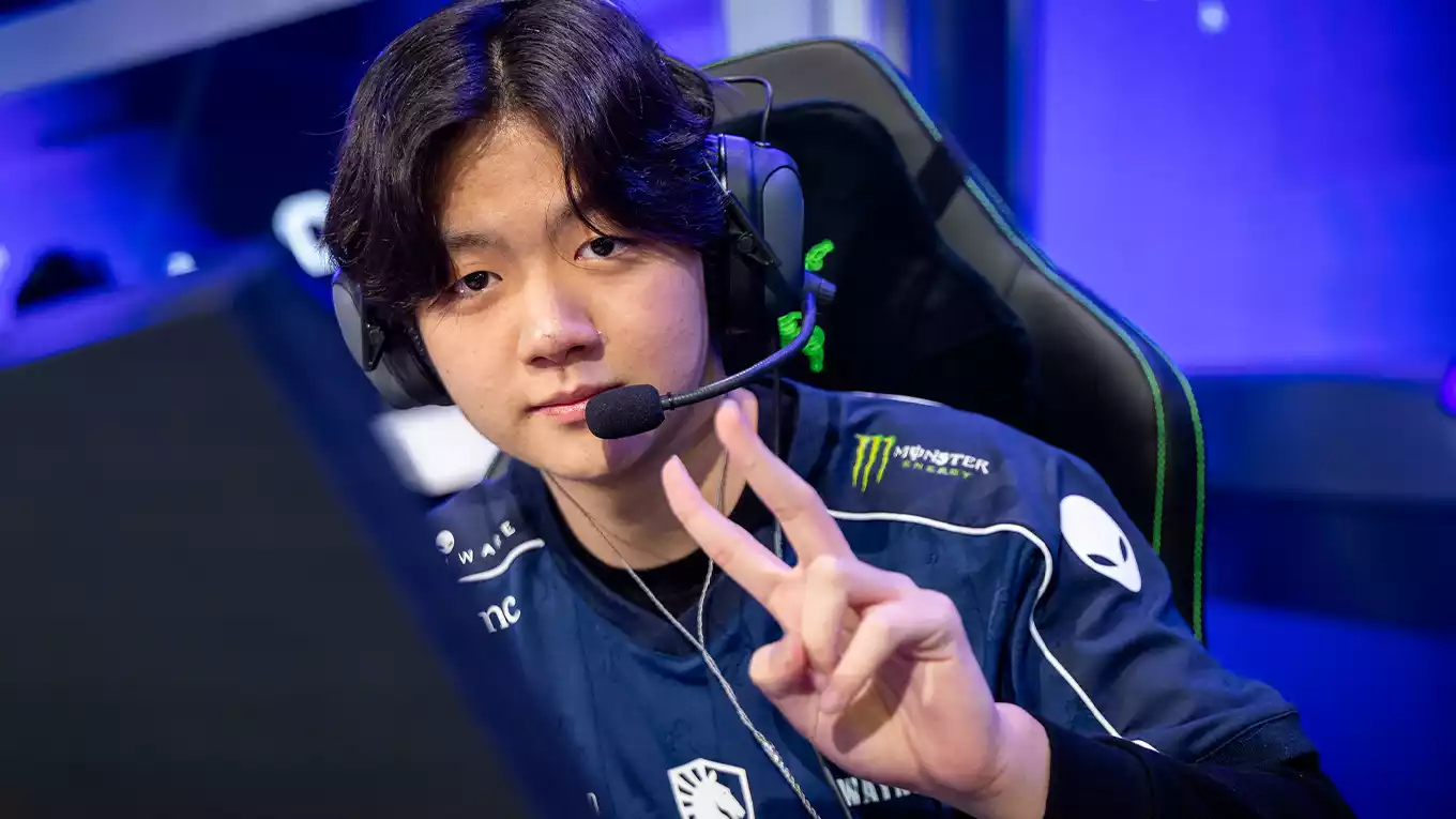 Wayne в официальном материале Team Liquid