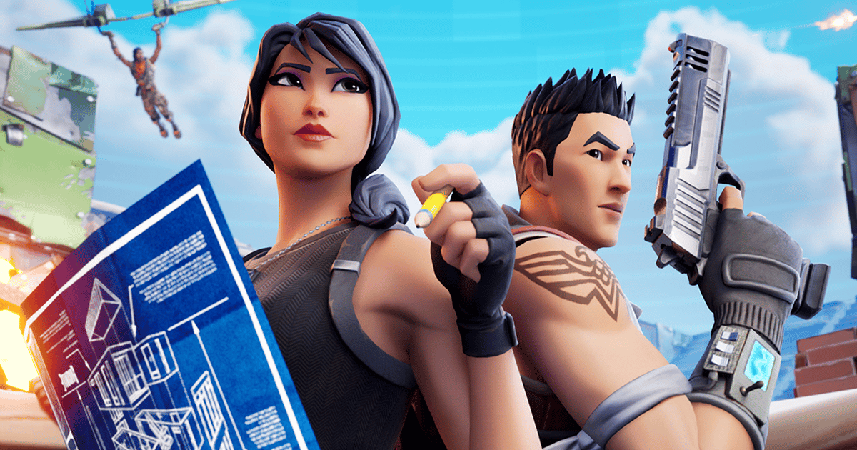 Корпоративное изображение Fortnite для новости о сокращениях Epic Games