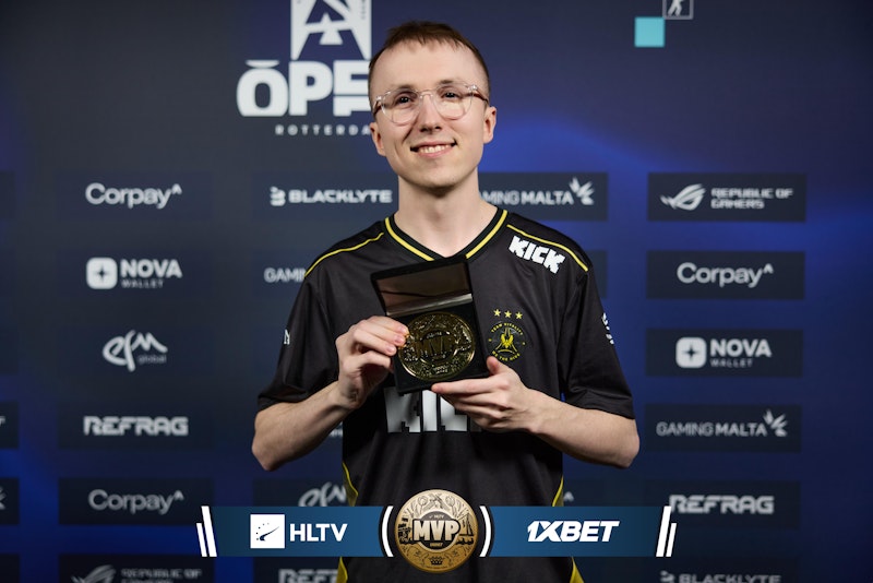 Главная иллюстрация материала «ropz забрал MVP BLAST Open Rotterdam»