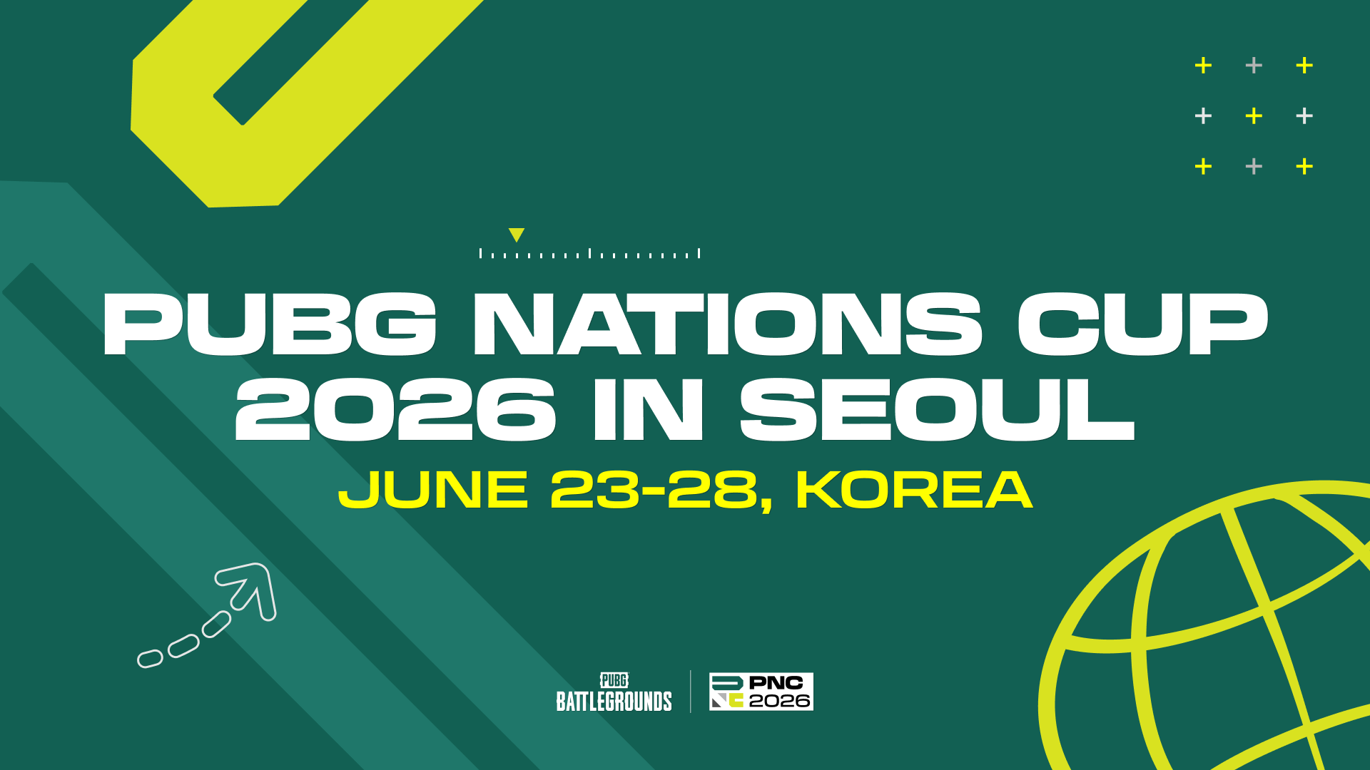 Официальный арт PUBG Nations Cup 2026 в Сеуле