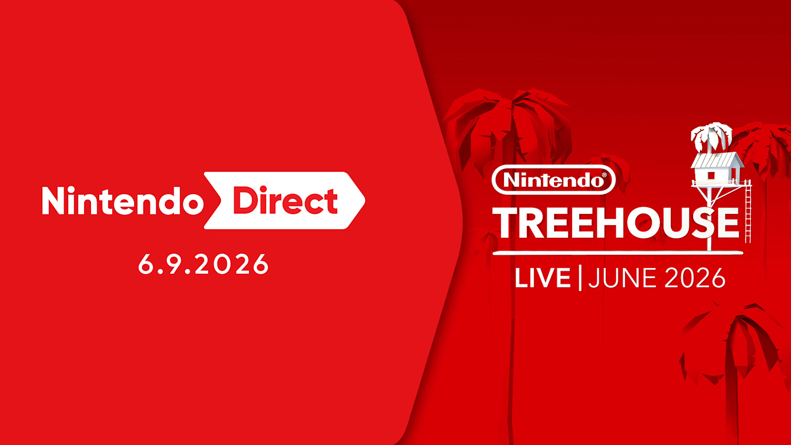 Официальная графика Nintendo Direct от 9 июня 2026 года