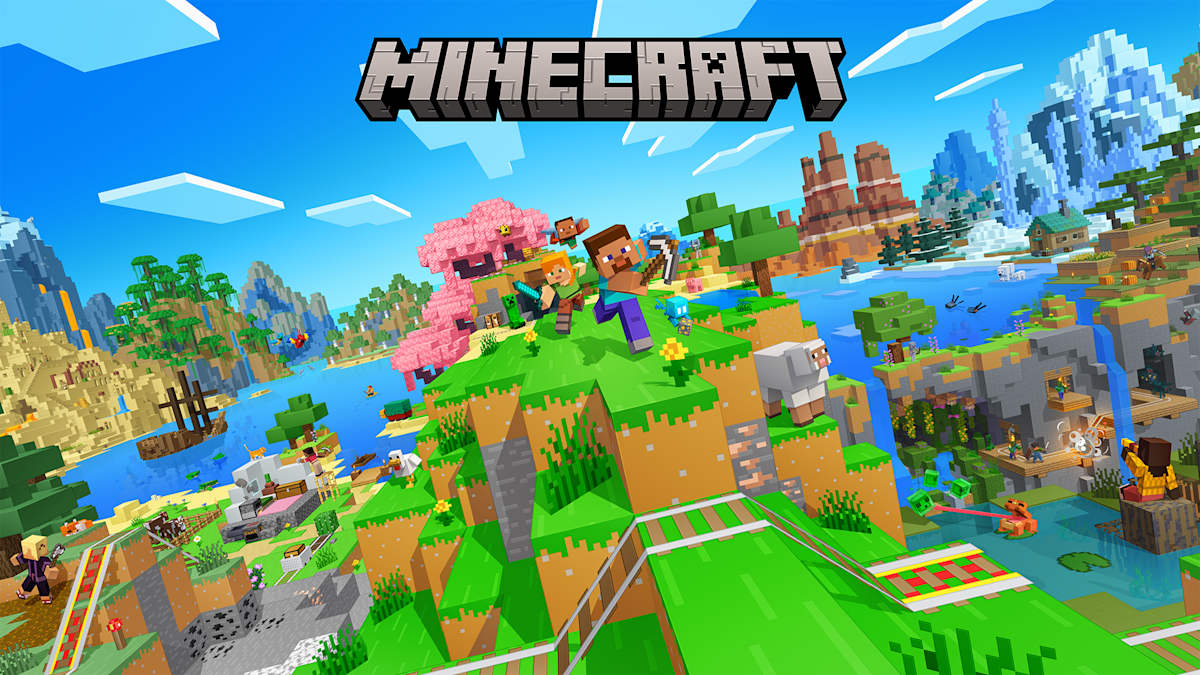 Официальный арт Minecraft для Nintendo Switch 2