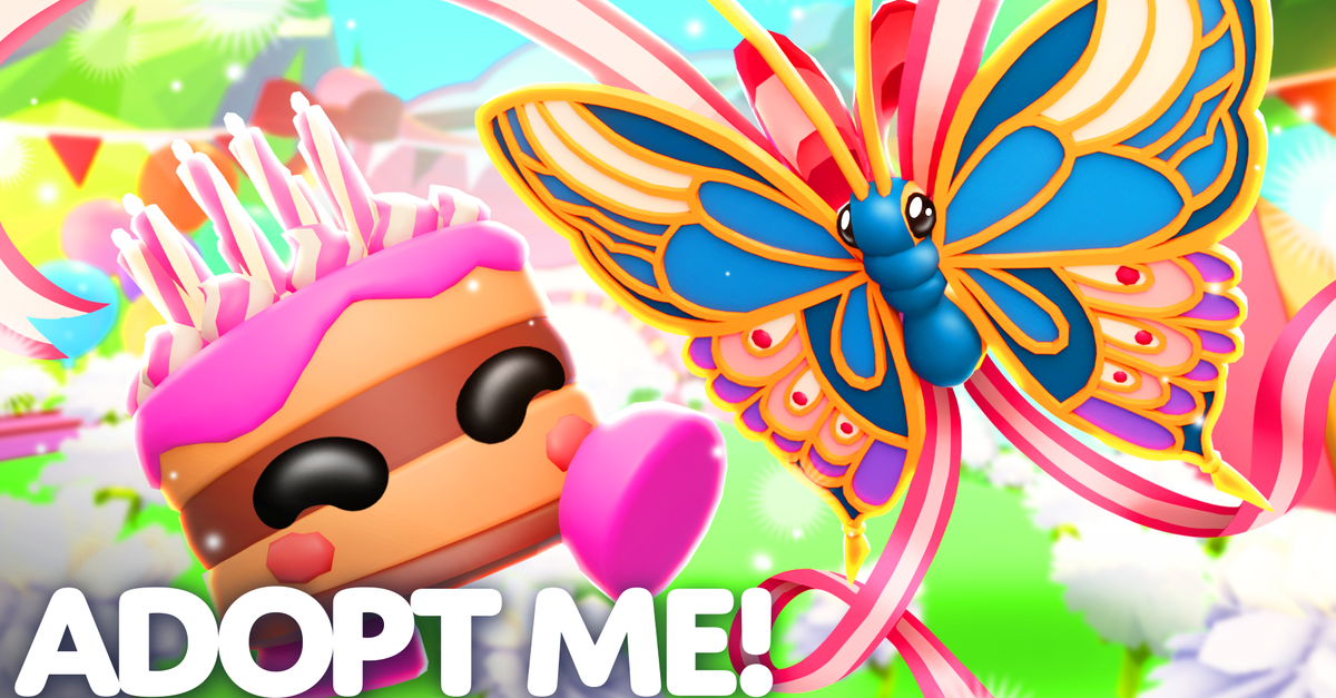 Adopt Me! отпраздновала девятилетие с Cake Friend и новой бабочкой