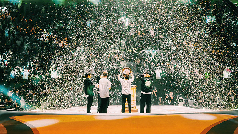 Официальная иллюстрация к анонсу The International 2026 Grand Champions