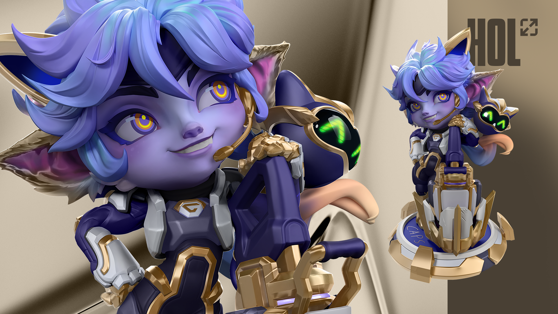Официальная иллюстрация к анонсу Hall of Legends 2026 Tristana