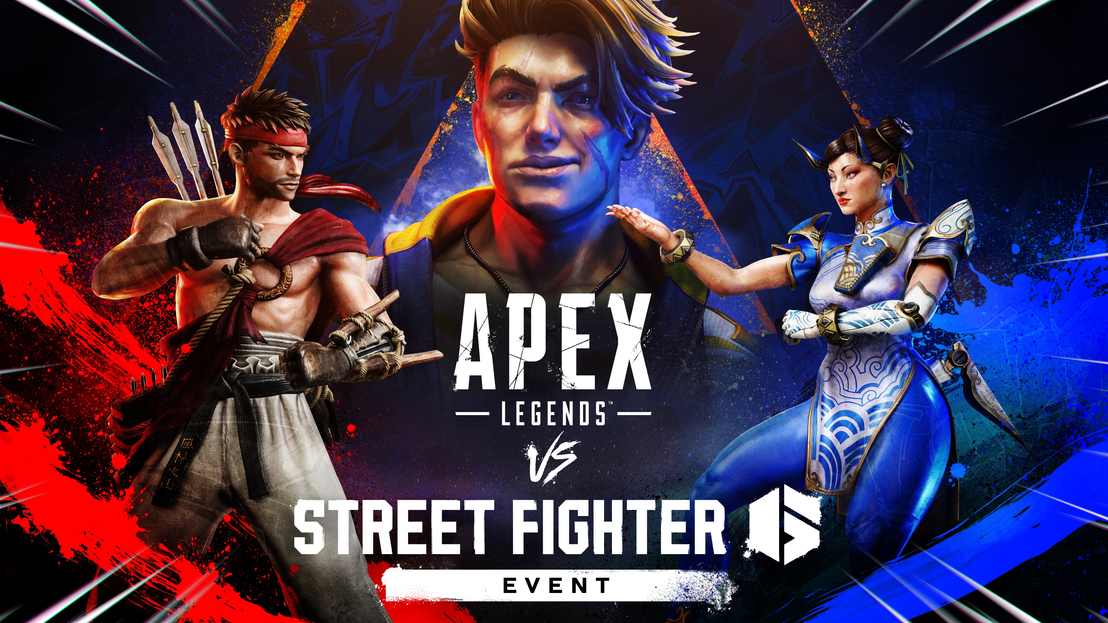 Официальная иллюстрация В Apex Legends добавят приёмы Ryu и Chun-Li в событии Street Fighter 6