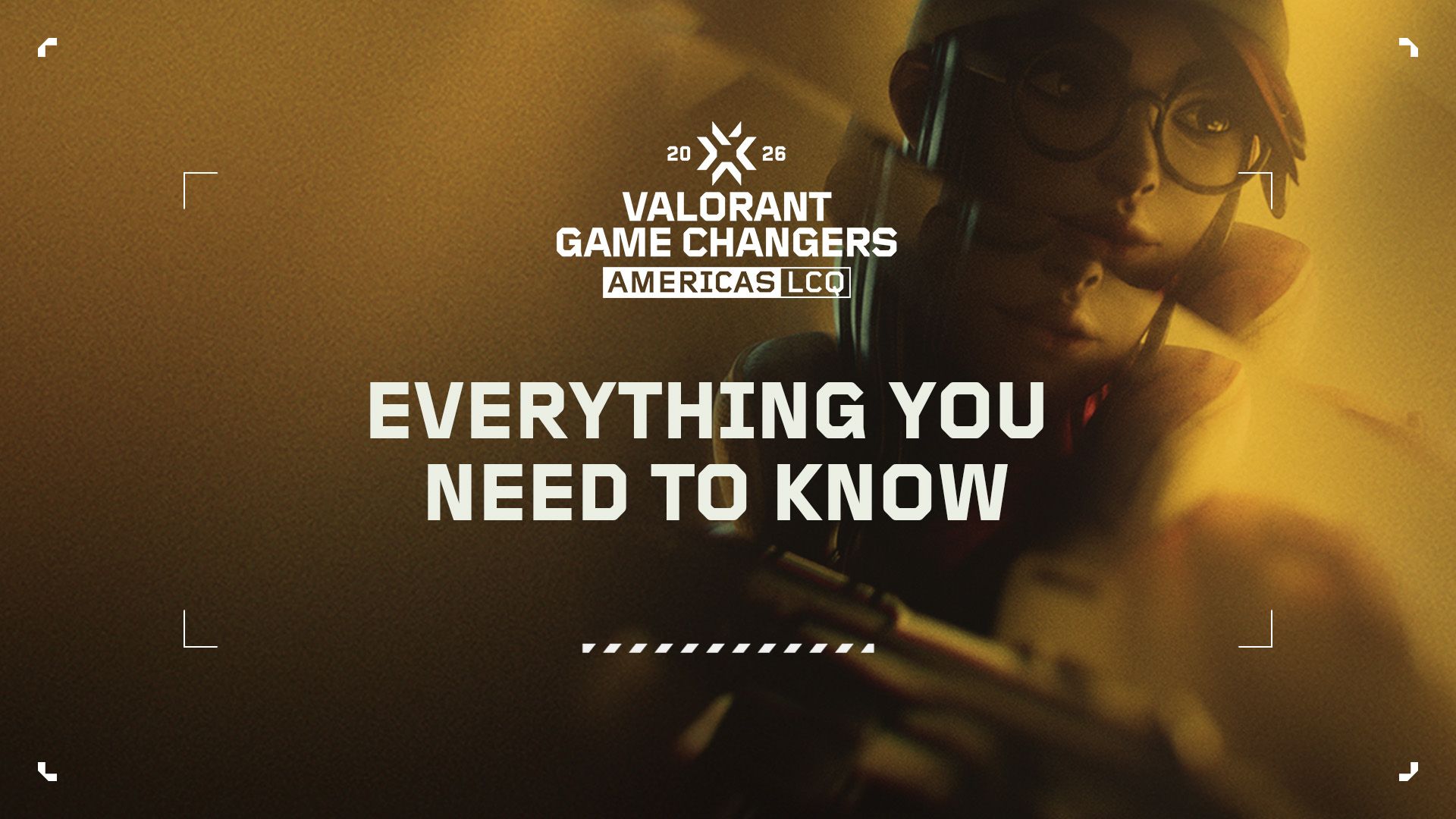 Официальная иллюстрация к анонсу Game Changers Americas LCQ 2026: Everything You Need To Know