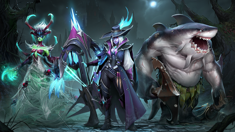 Официальная иллюстрация Dota 2; не фотография описанного матча