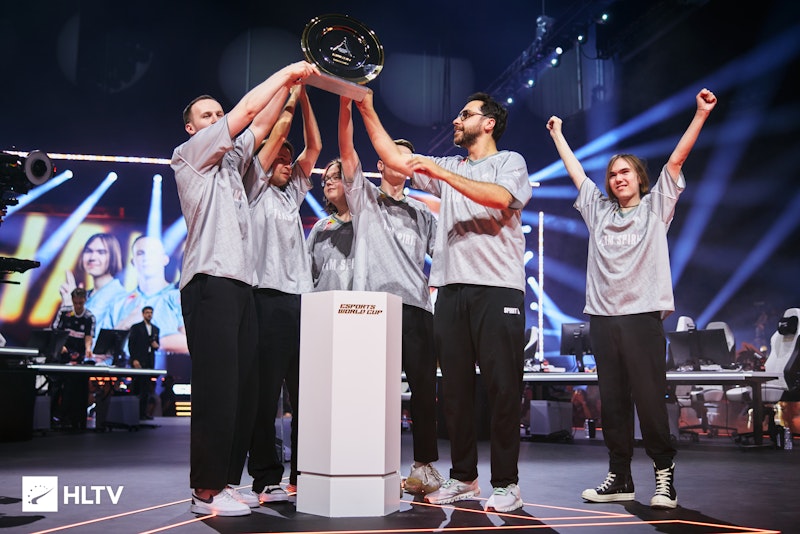 Главная иллюстрация материала «Spirit обыграла FUT и выиграла Esports World Cup»