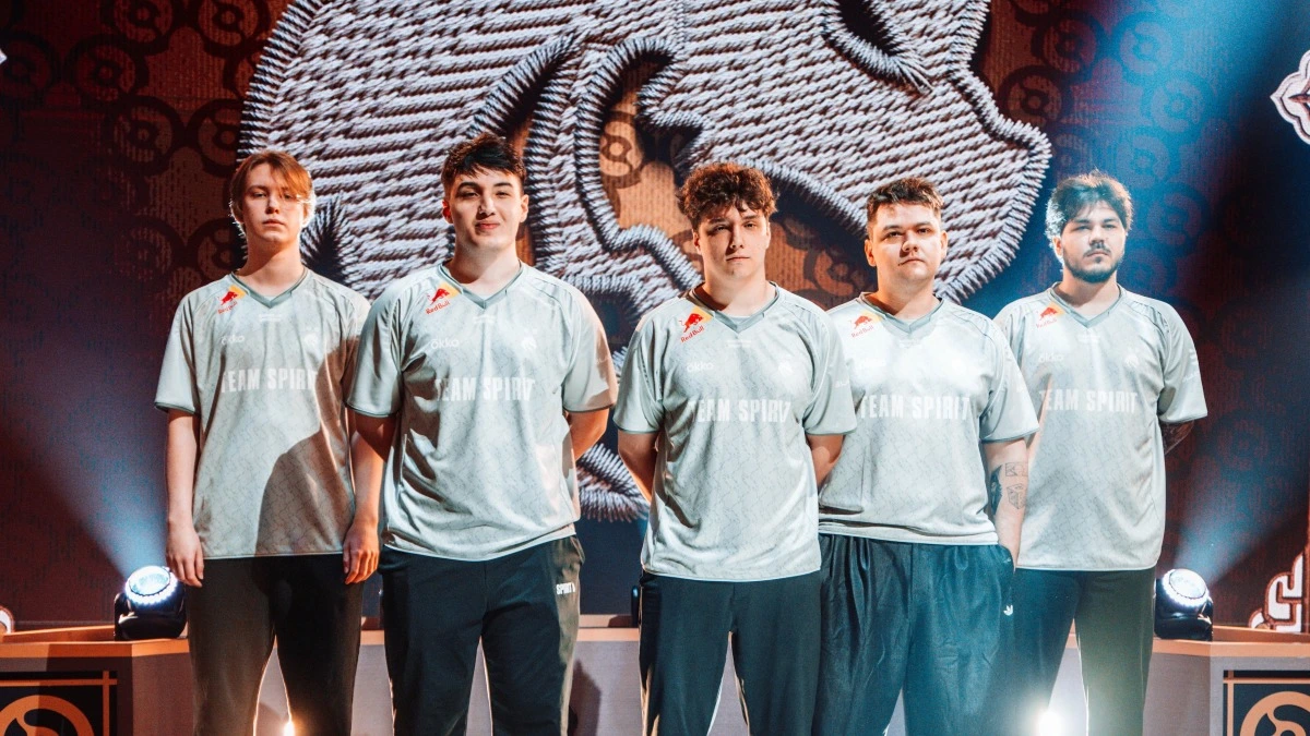 Team Spirit после победы на The International 2026 в Шанхае