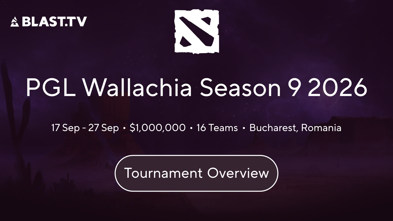 Официальная карточка PGL Wallachia Season 9