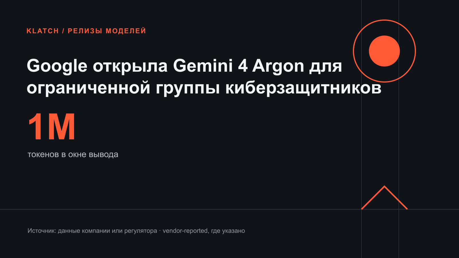 Google открыла Gemini 4 Argon для ограниченной группы киберзащитников — редакционная benchmark-инфографика