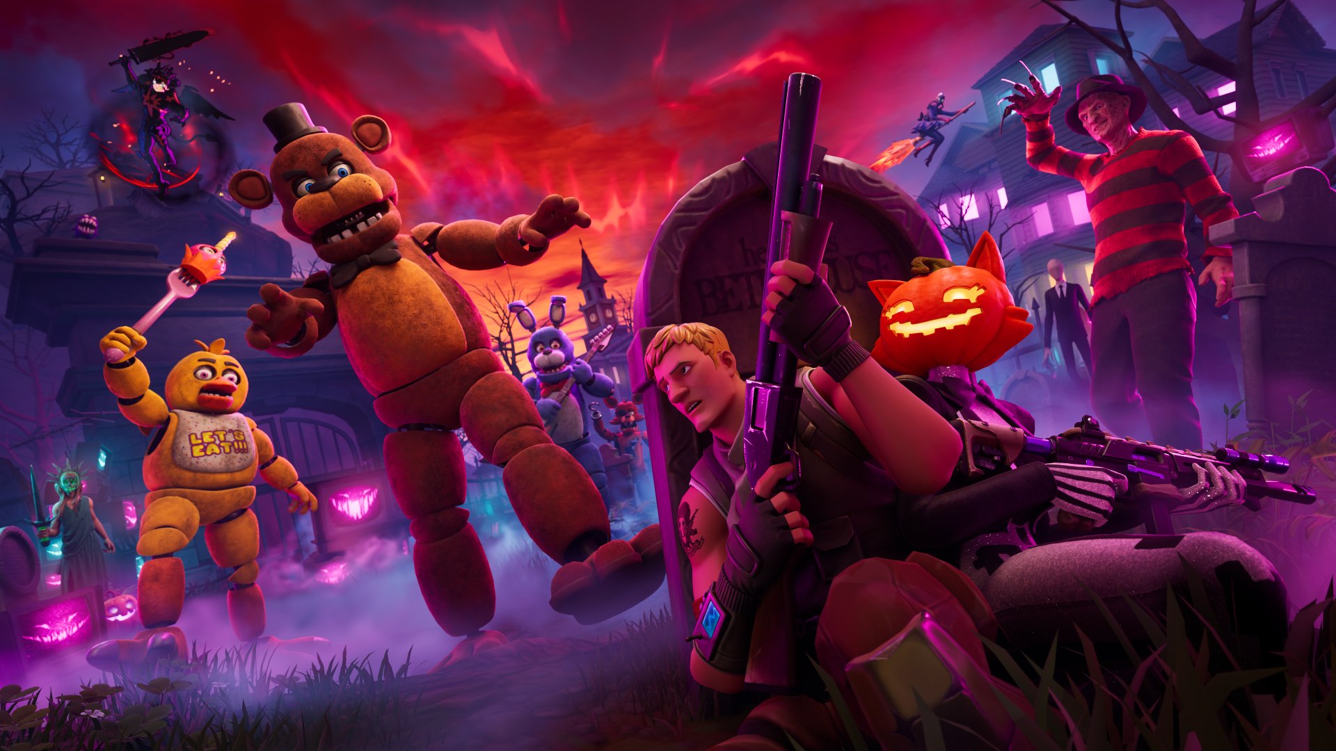 Официальный арт Fortnitemares 2026
