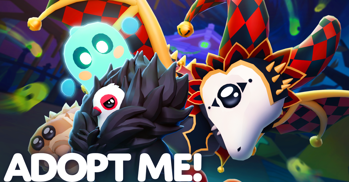 Официальная иллюстрация Halloween: Ghost Gallery в Adopt Me!