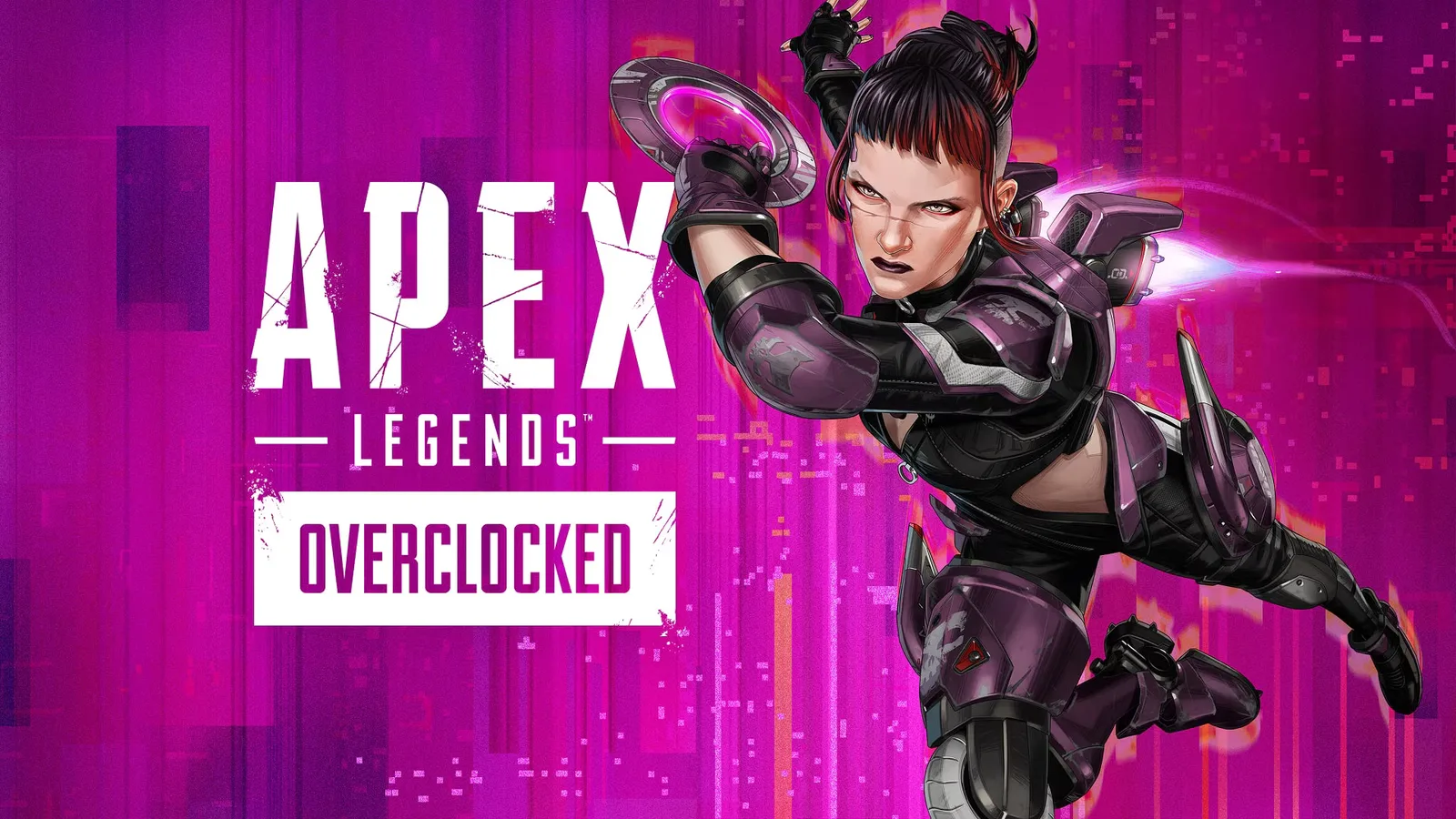 Ключевой арт Apex Legends: Overclocked с легендой Axle