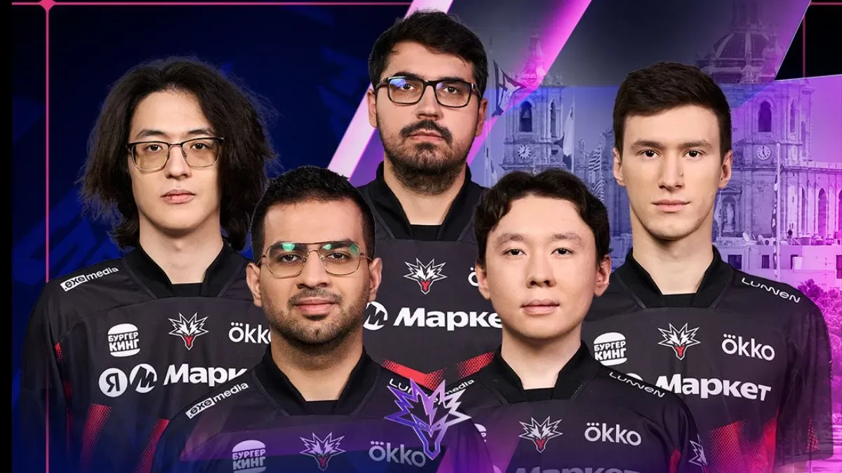Team Yandex празднует победу на BLAST Slam VIII