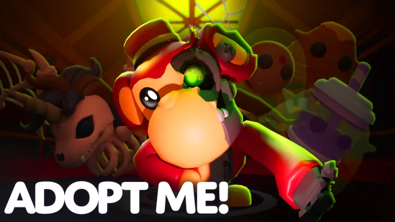 Хэллоуинская обложка Adopt Me! в каталоге Roblox