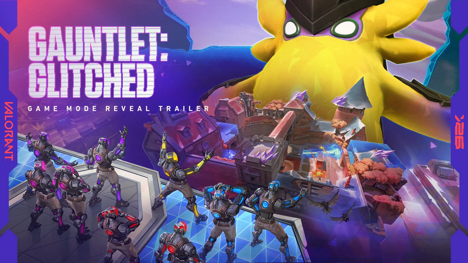 Промо-арт режима Gauntlet: Glitched в VALORANT