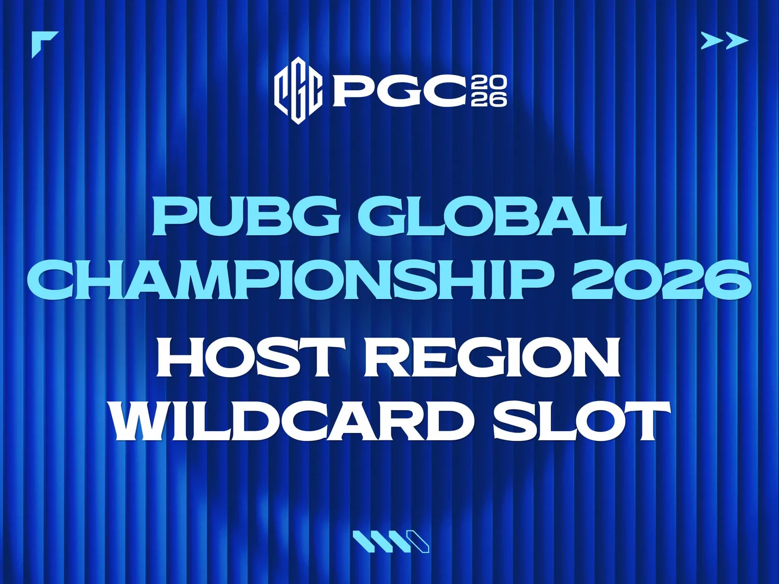Баннер объявления уайлдкарда PGC 2026
