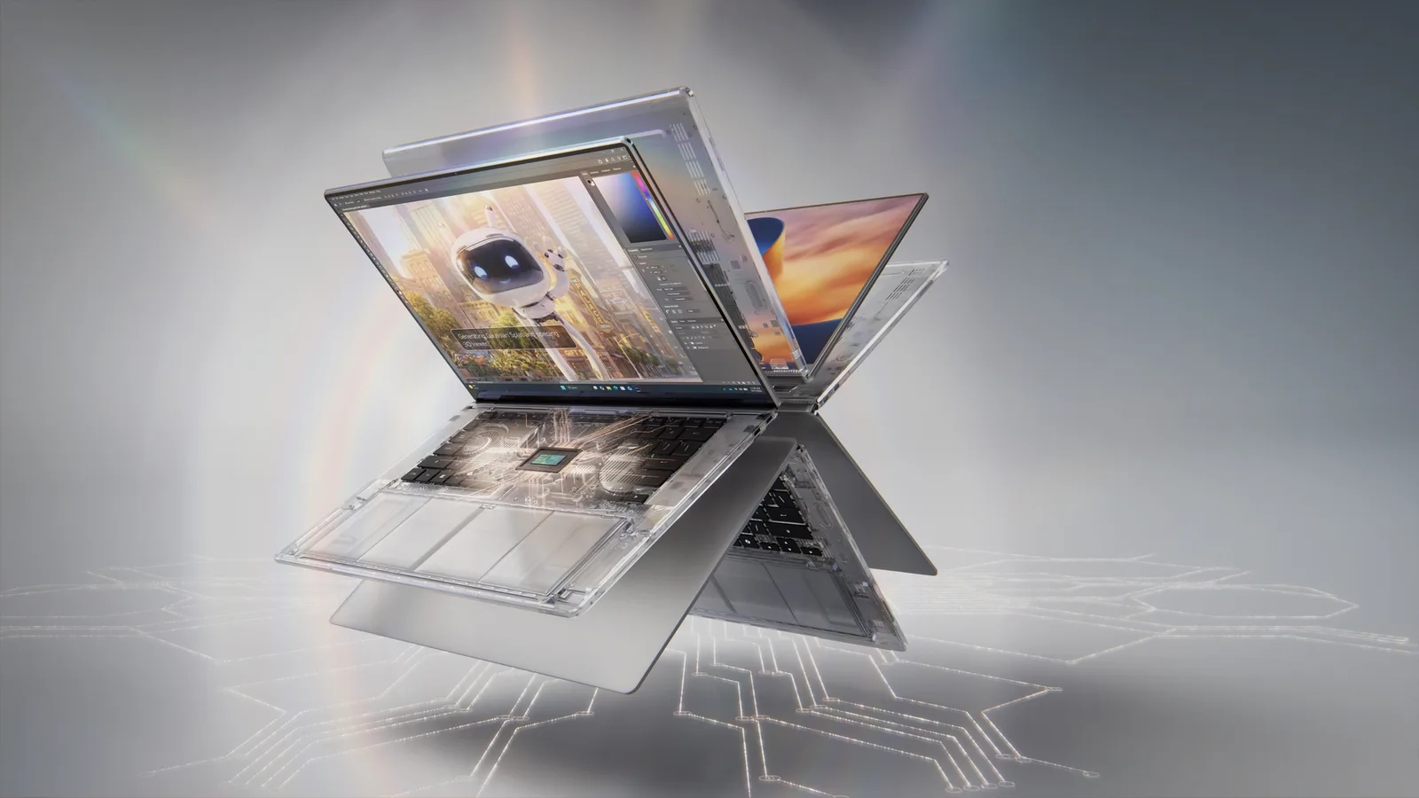Ноутбуки на платформе NVIDIA RTX Spark
