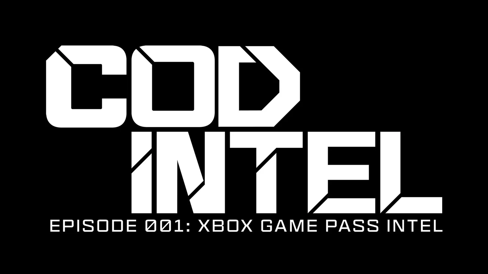 Обложка COD Intel, эпизод 001: Xbox Game Pass Intel