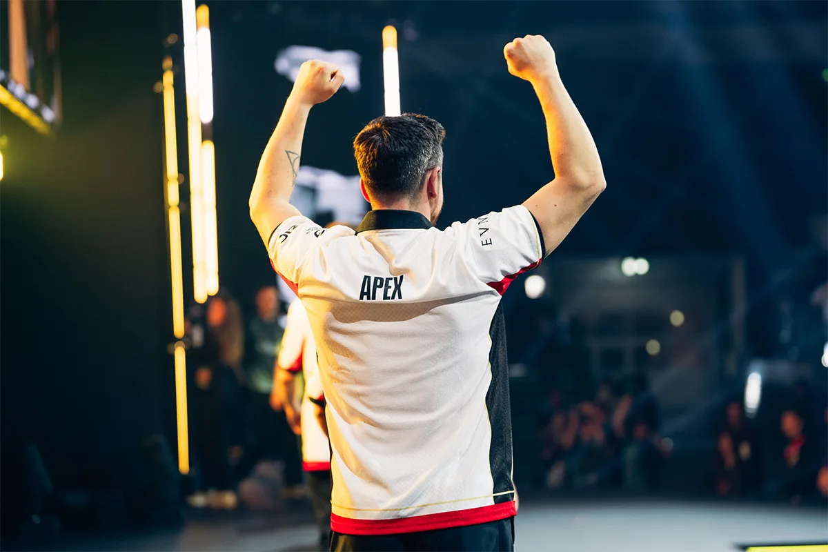 Капитан Vitality apEX на ESL Pro League Season 24, архивное фото